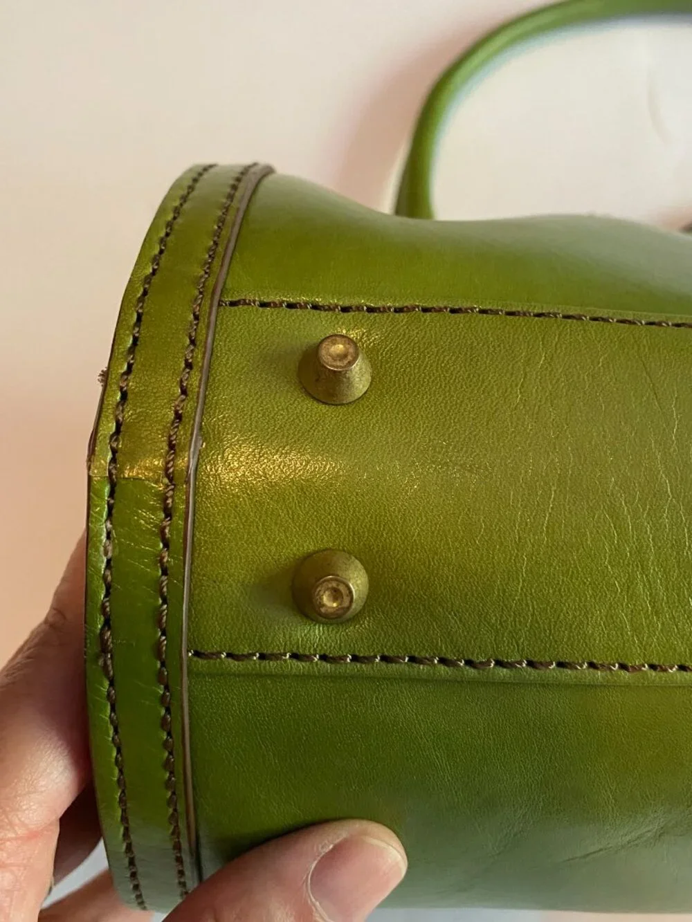 Maxx Leather Top Handle Bag